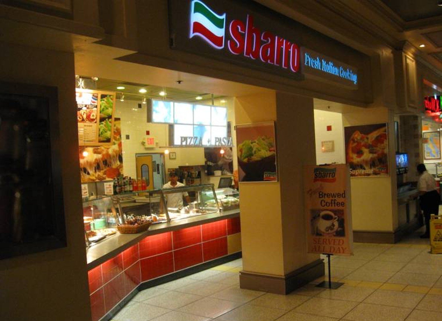Sbarro pizza Monte Carlo rape