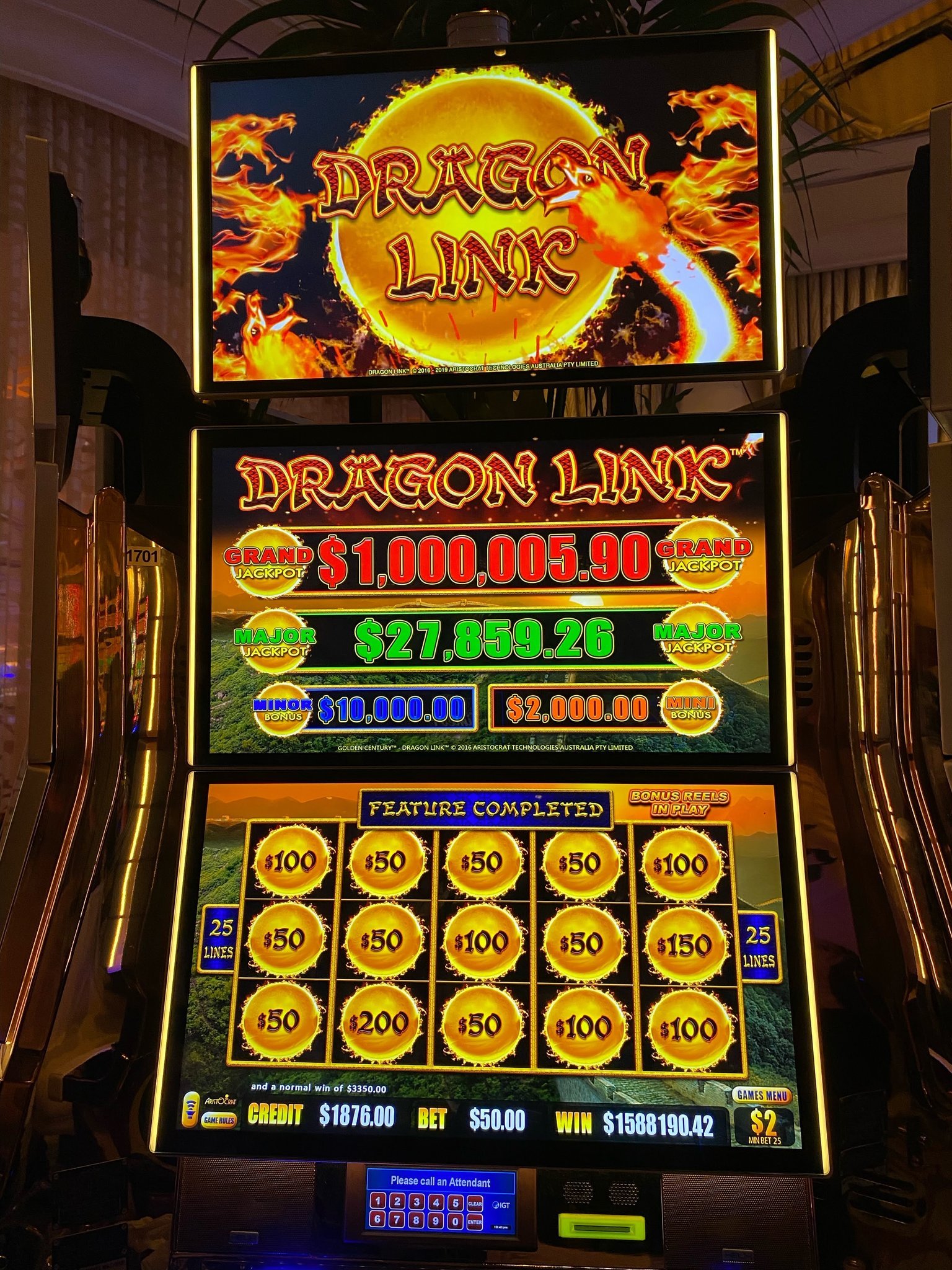 Jackpot: Wynn Las Vegas Player Wins $1.5M on Slot