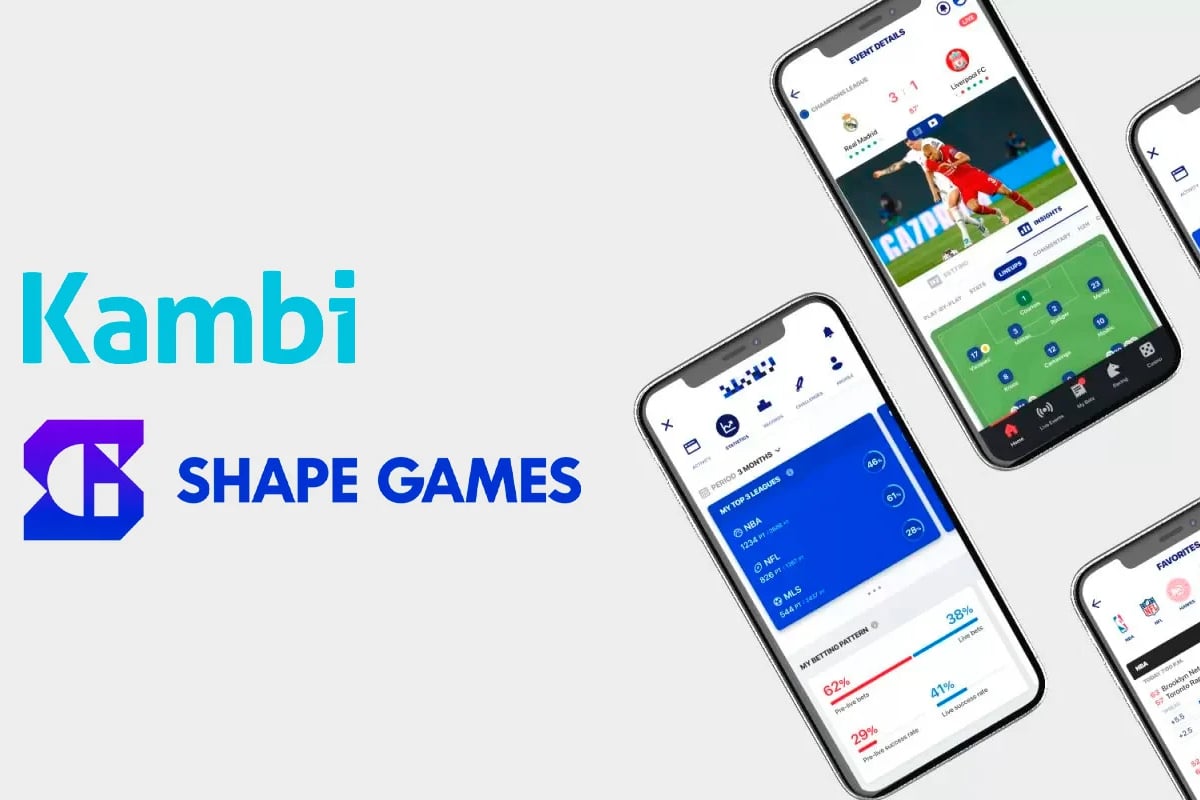 Kambi Group Shape Games iGaming sportsbook