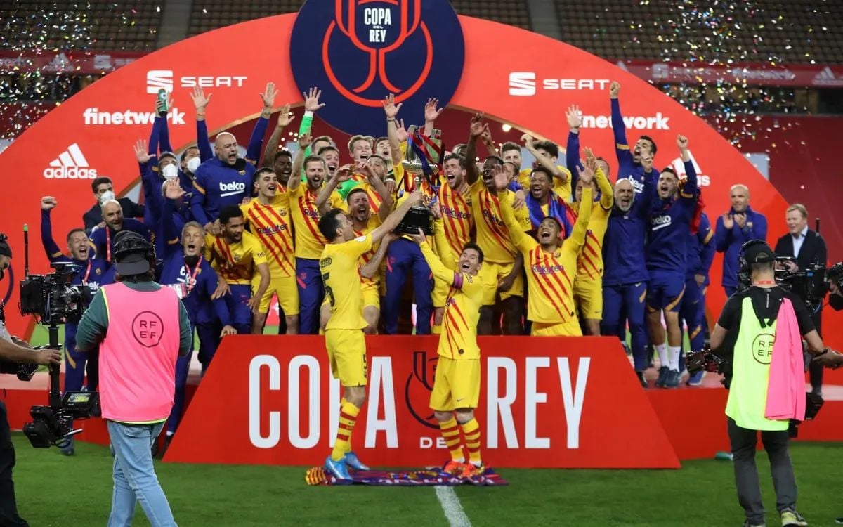 Copa del Rey Champions FC Barcelona