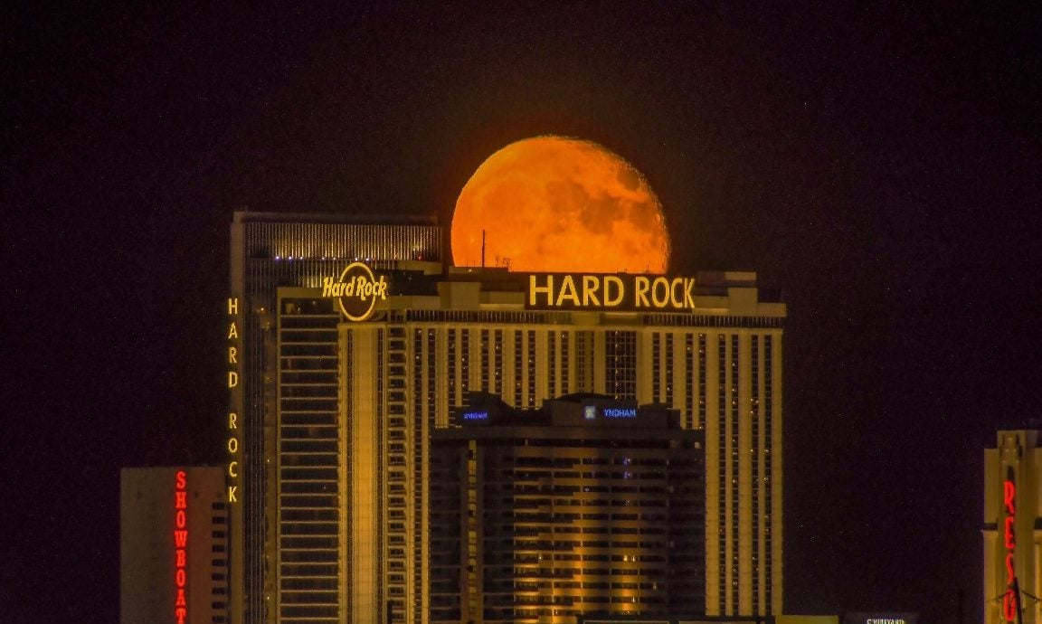 Atlantic City casinos land-based gross gaming revenue