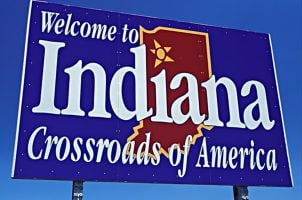 Indiana sign