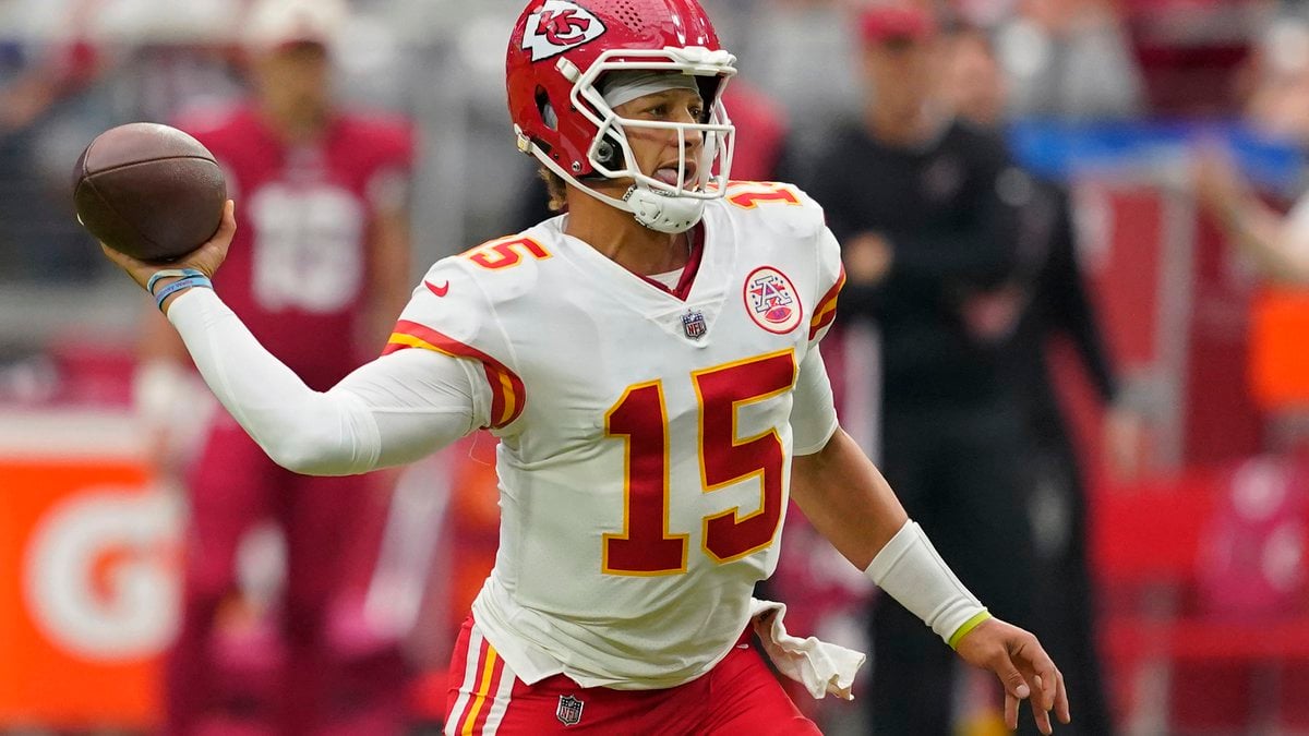 Kansas City Chiefs QB Patrick Mahomes