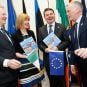 Paschal Donohoe, Gerry Kiely, Anne Marie Caulfield, David Minton