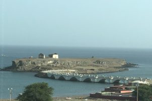 Santa Maria Islet in Cabo Verde