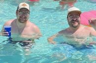 Las Vegas Tourist Finds Lookalike at Flamingo Pool, Photo Goes Viral