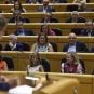 Alberto Núñez Feijoo intervenes in the Senate debate before Pedro Sánchez, Nadia Calviño and Yolanda Díaz