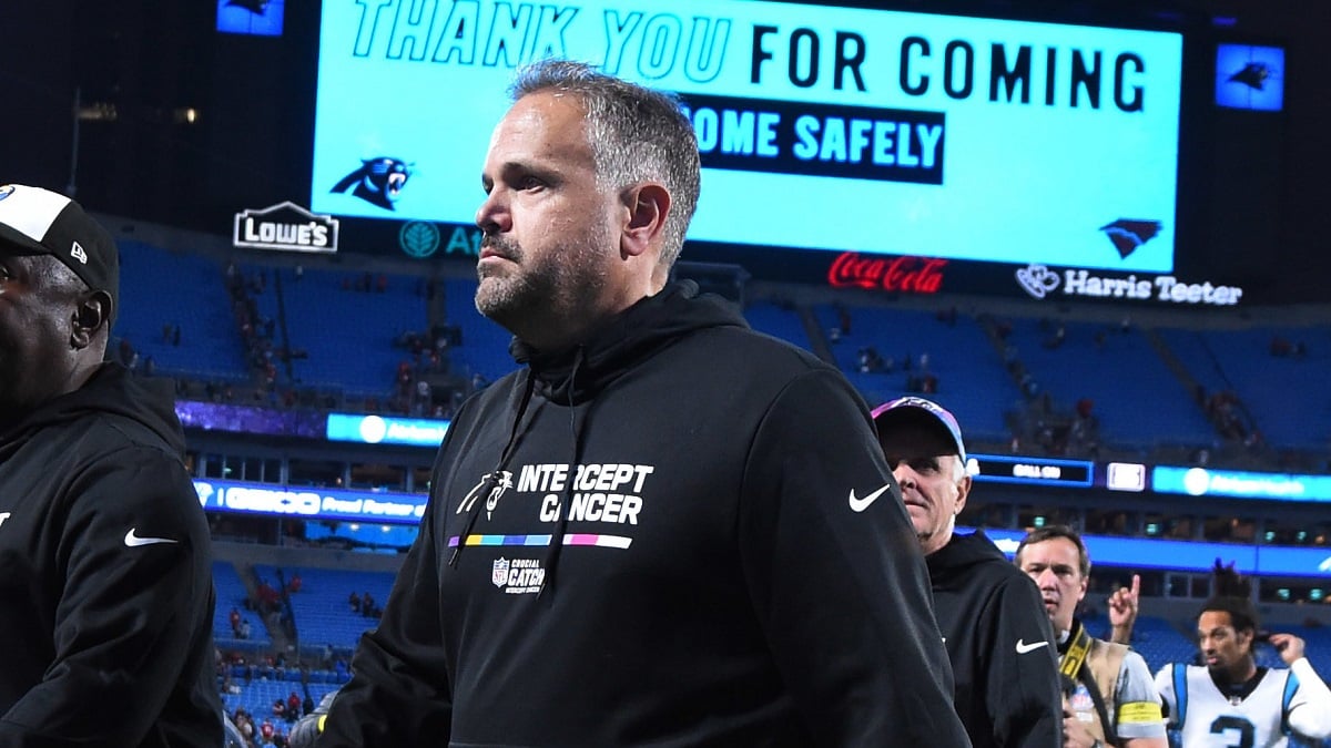 Carolina Panthers fire head coach Matt Rhule