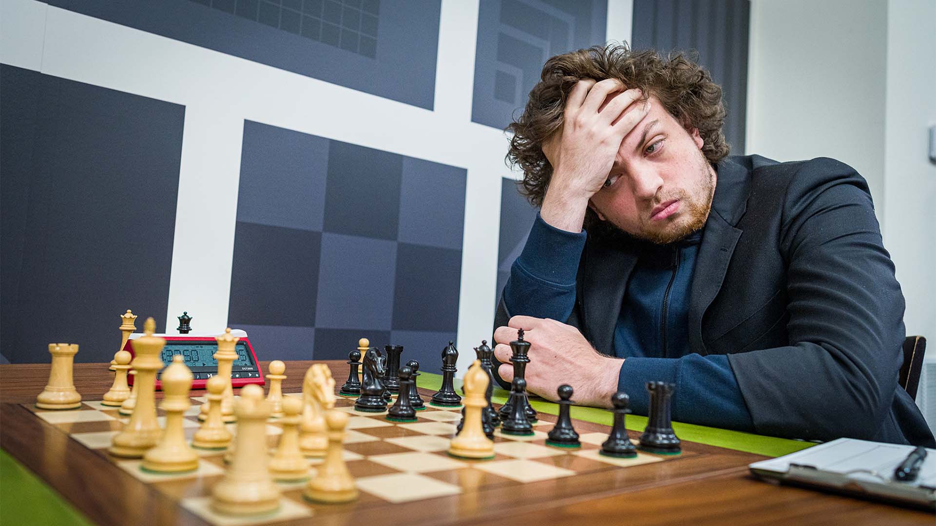 Chess grandmaster Hans Niemann