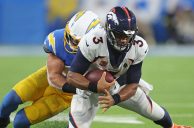 Denver Broncos QB Russell Wilson Goes Down in ‘Monday Night Football’