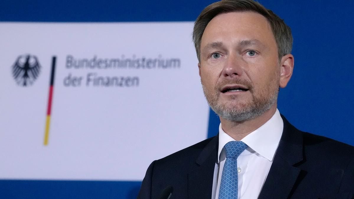 German Minister of Finance Christian Lindner