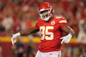 Kansas City Chiefs defensive tackle Chris Jones