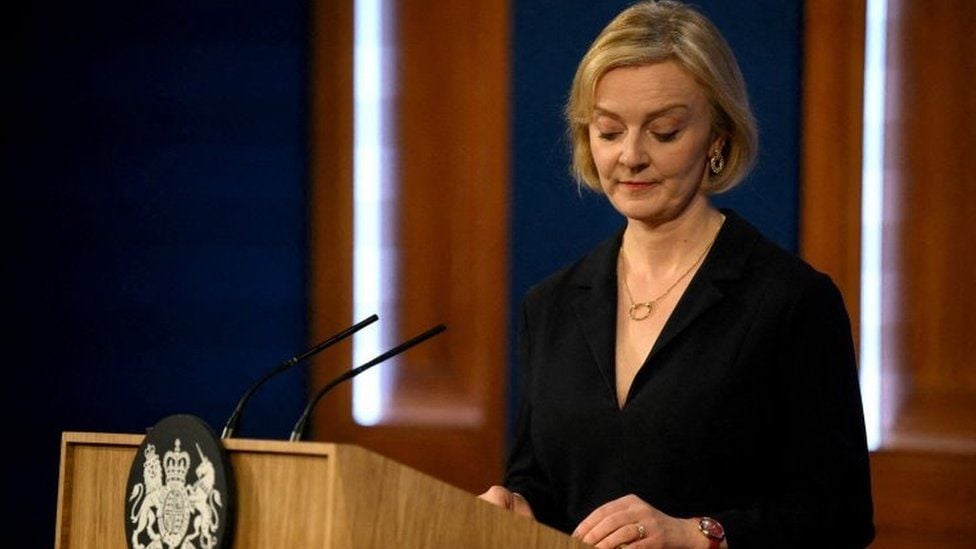 UK Prime Minister Liz Truss