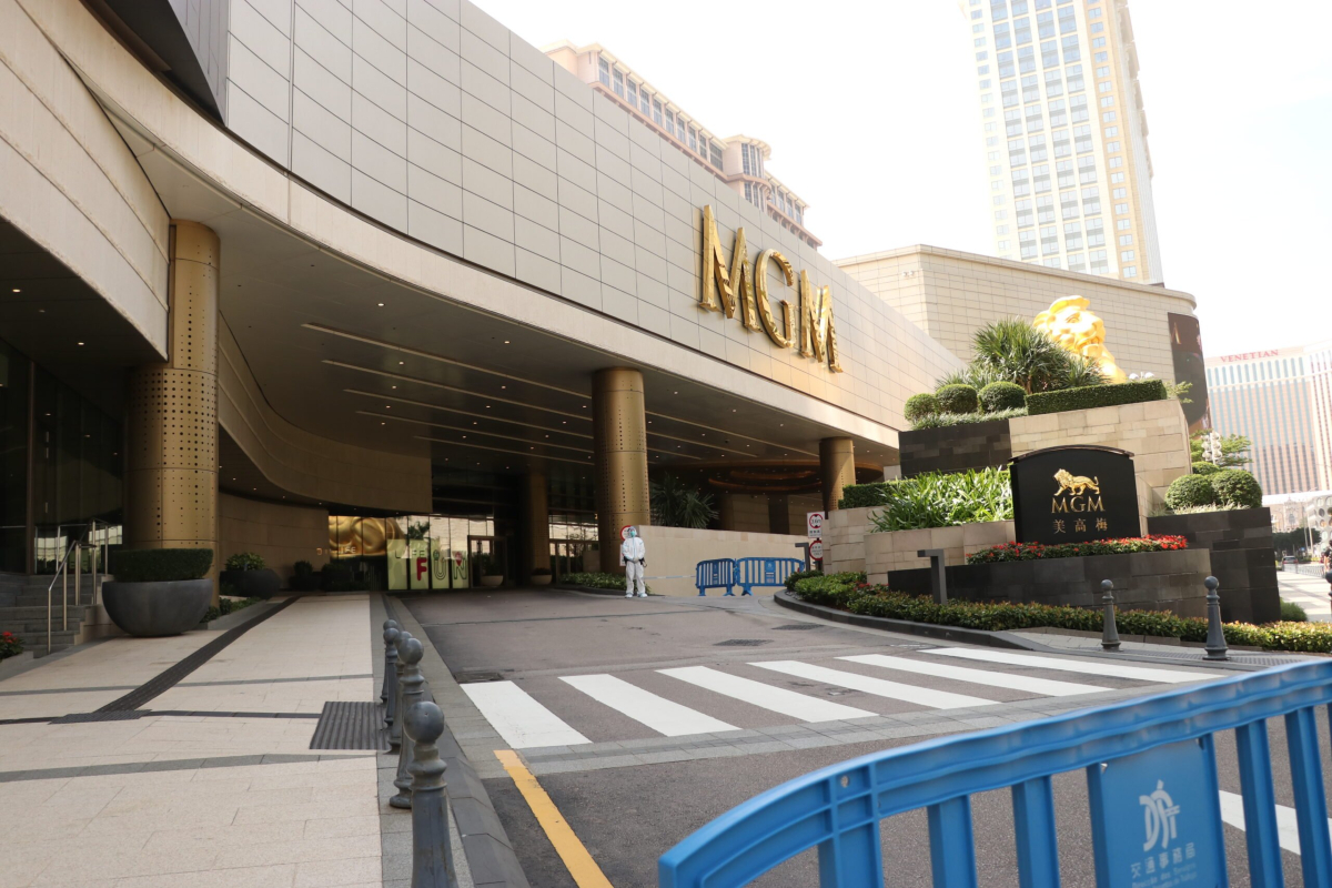 MGM Cotai Macau COVID-19 China coronavirus