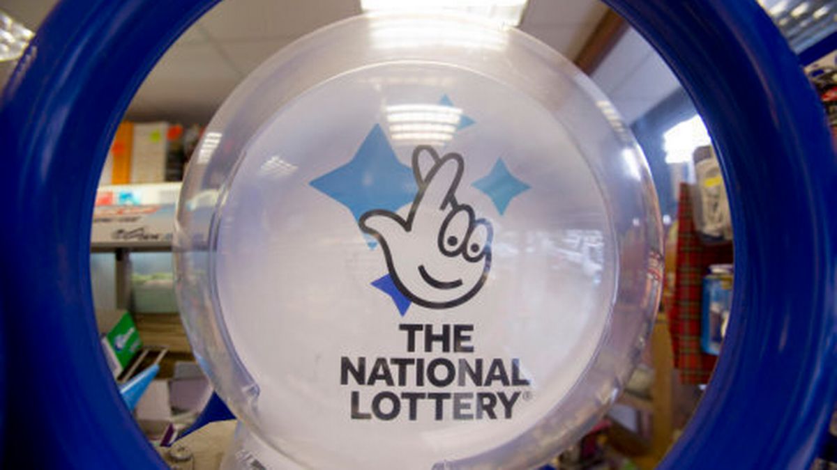 National Lottery sign