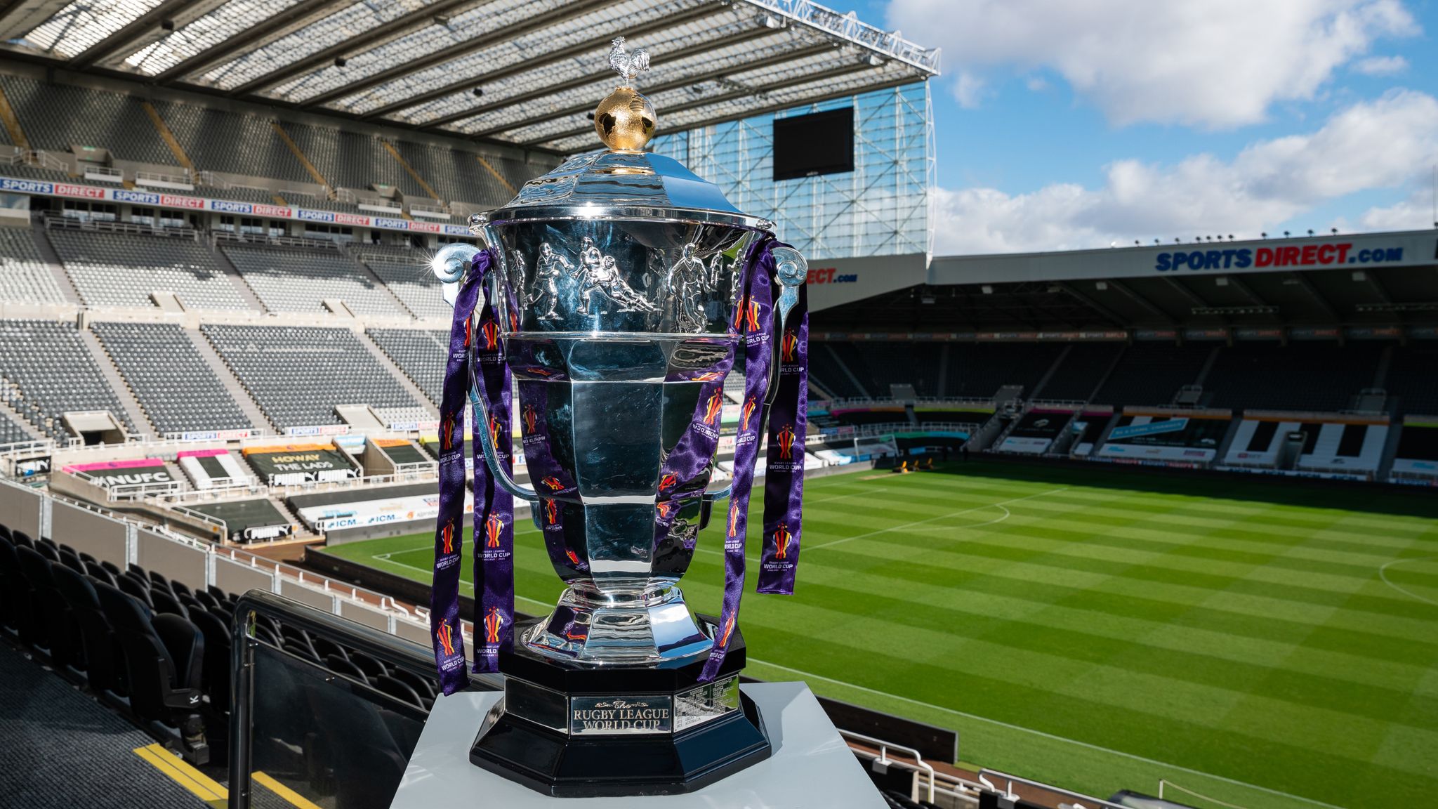 Rugby League World Cup trophy