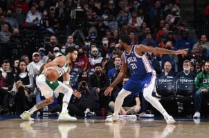 NBA Atlantic Division odds preview Brooklyn Nets Boston Celtics Knicks Raptors 76ers