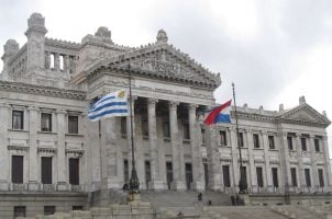 Uruguay's Congressional building, the Legislative Palace