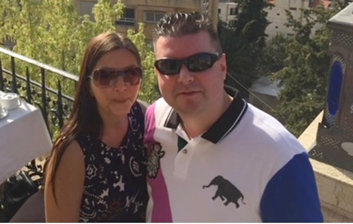 Carmelita dan Brent Hallett, korban Las Vegas Slasher