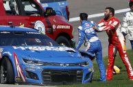 Bubba Wallace Suspended from NASCAR Series For Intentional Vegas Crash