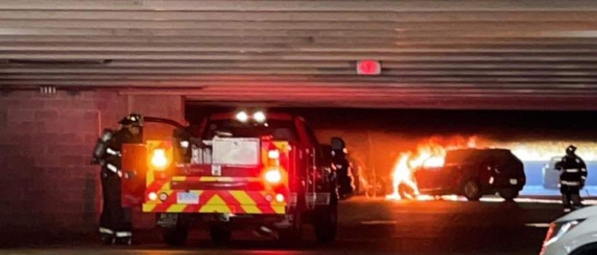 Foxwoods Casino Parking Garage Sees Fire, Multiple Cars in Flames