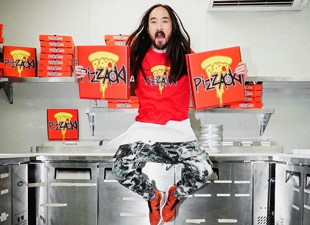 PizzAoki DJ Steve Aoki