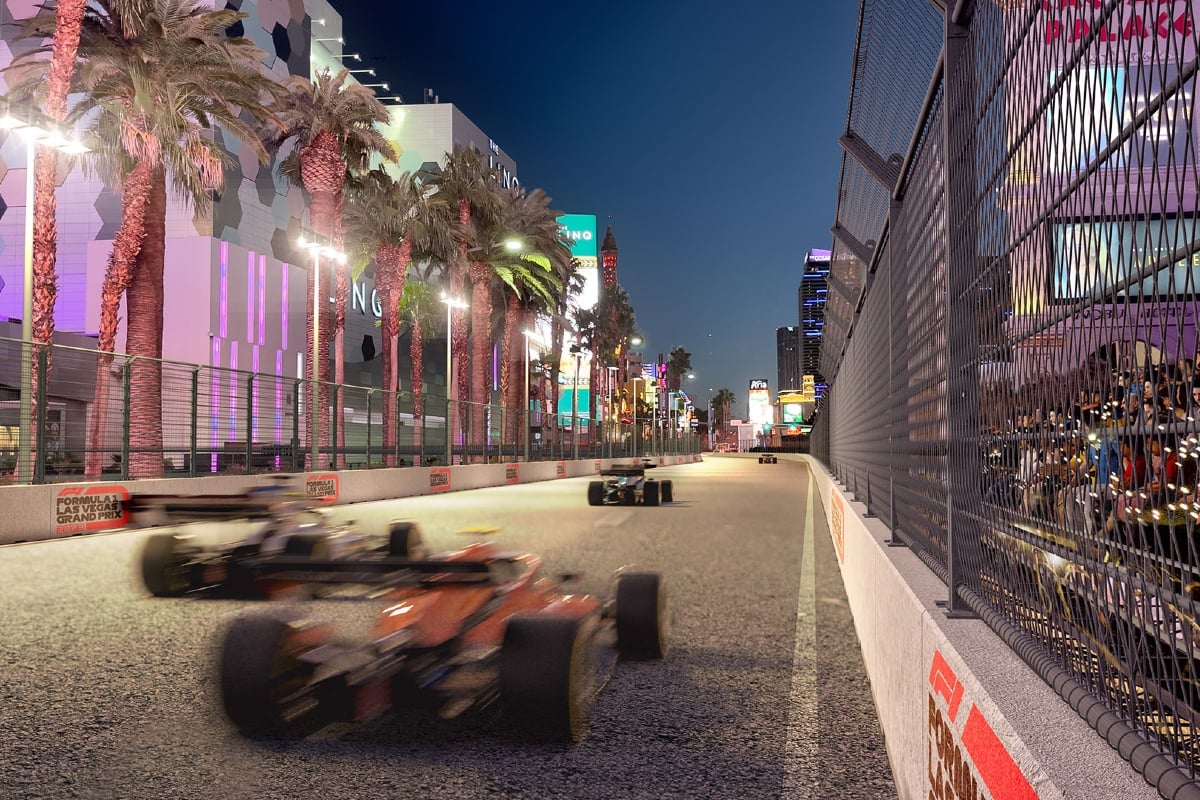 เรนเดอร์ F1 Vegas Grand Prix