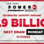 Powerball jackpot lottery odds