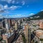 Aerial image of Bogotá and the Torres del Parque