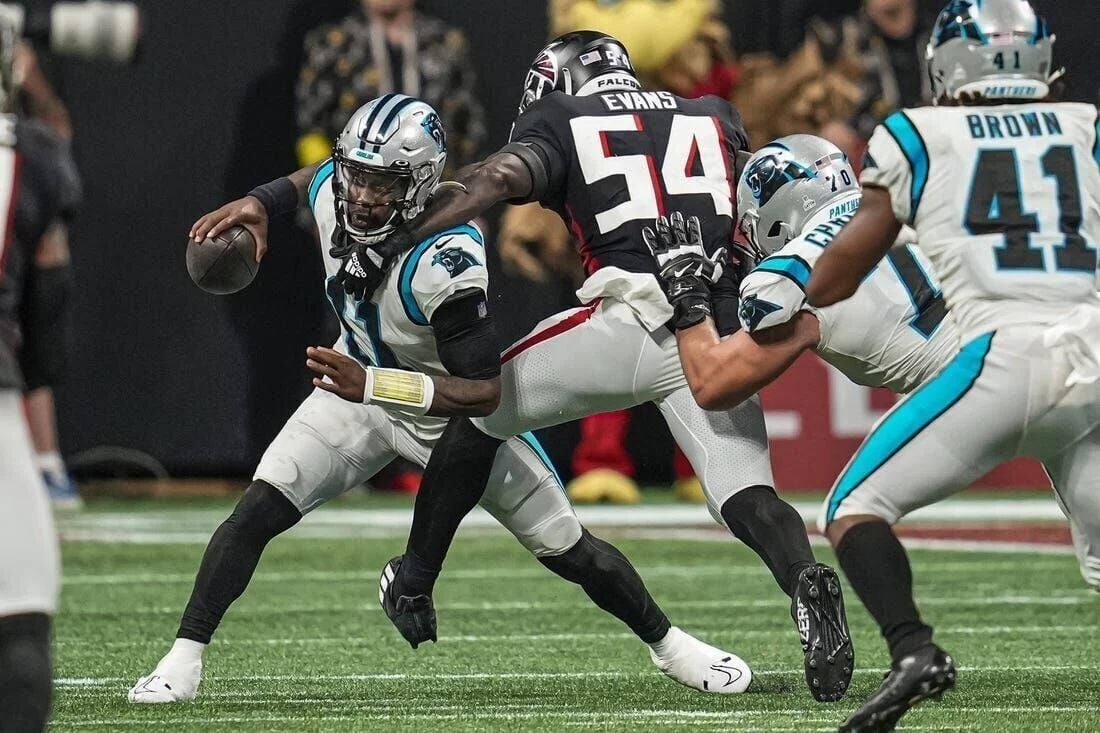 Carolina Panthers quarterback PJ Walker