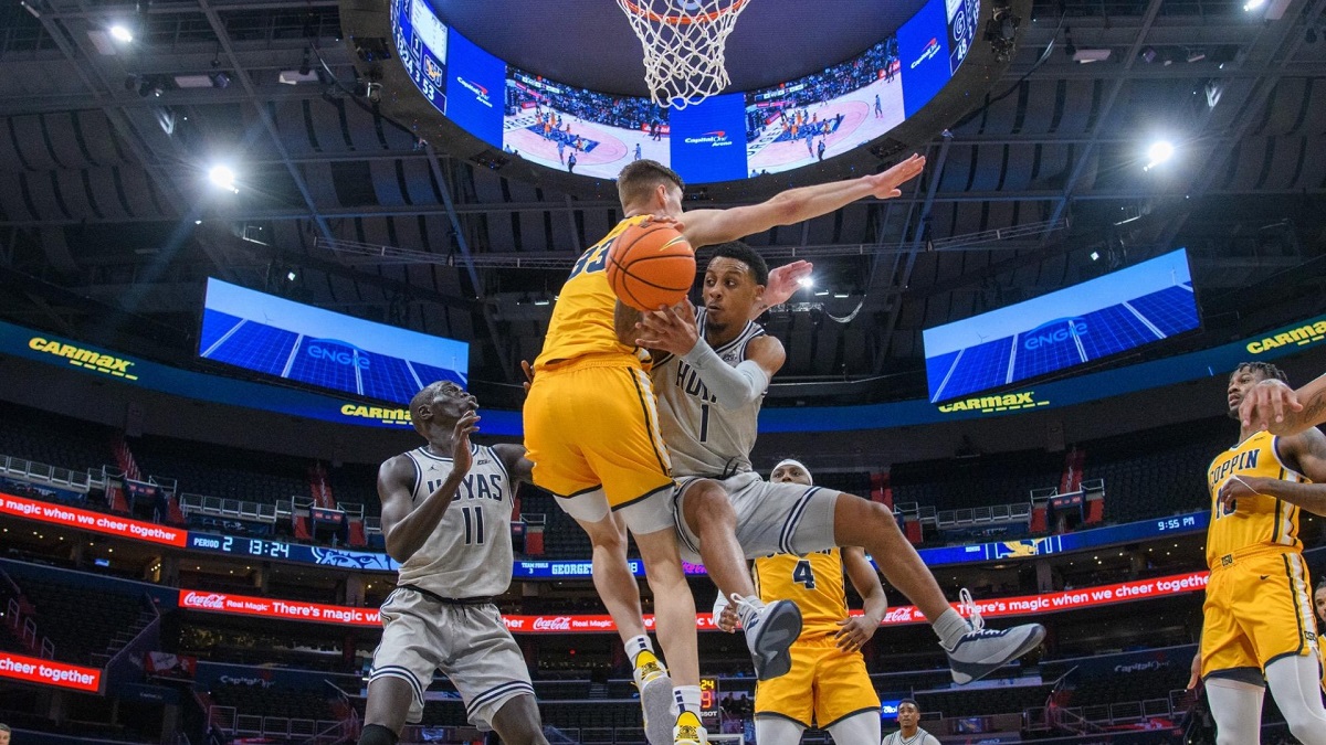 Georgetown Coppin State losing streak Hoyas Patrick Ewing