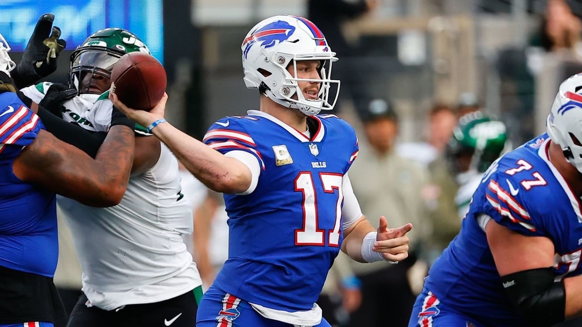 Josh Allen Buffalo Bills Injury UCL Jets