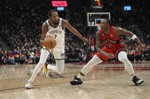 Kevin Durant Trade Rumors Brooklyn Nets Phoenix Suns Toronto Raptors Miami Heat Grizzlies 76ers Warriors
