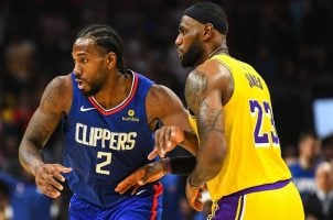 Kawhi Leonard knee injury Los Angeles LA Clippers out