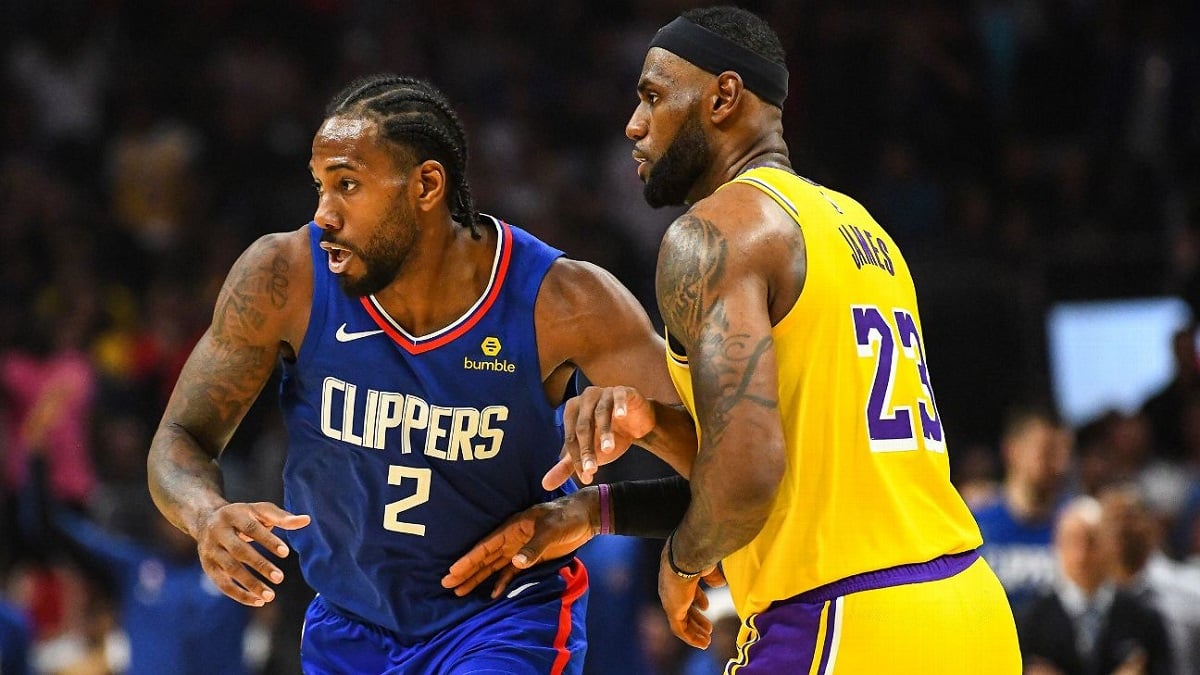 Kawhi Leonard knee injury Los Angeles LA Clippers out