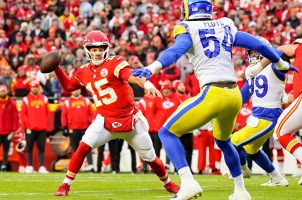 Patrick Mahomes Kansas City Chiefs Super Bowl odds favorites Buffalo Bills