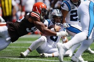 Baker Mayfield Carolina Panthers QB Ravens Starting Starter PJ Walker injury