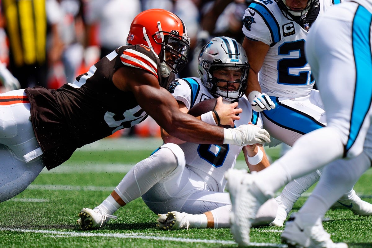 Baker Mayfield Carolina Panthers QB Ravens Starting Starter PJ Walker injury