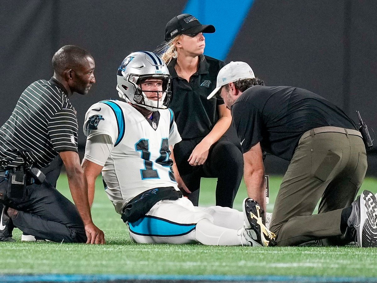 Sam Darnold Starting QB Carolina Panthers Baker Mayfield