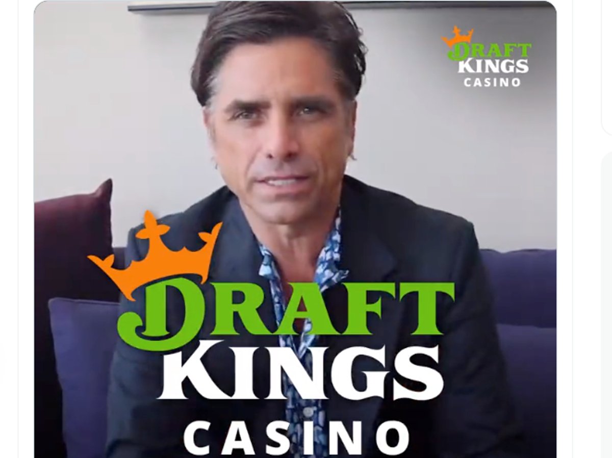 John Stamos DraftKings iGaming online gambling