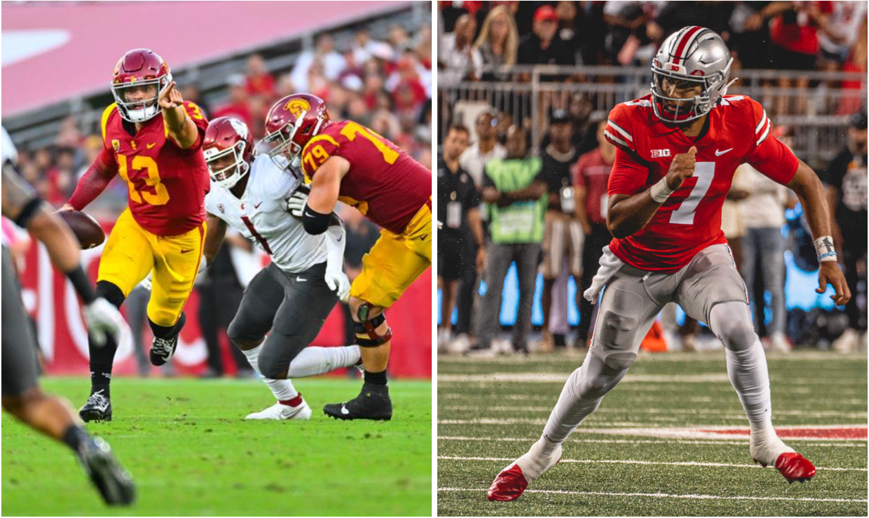 Caleb Williams, CJ Stroud Race for the Heisman Trophy