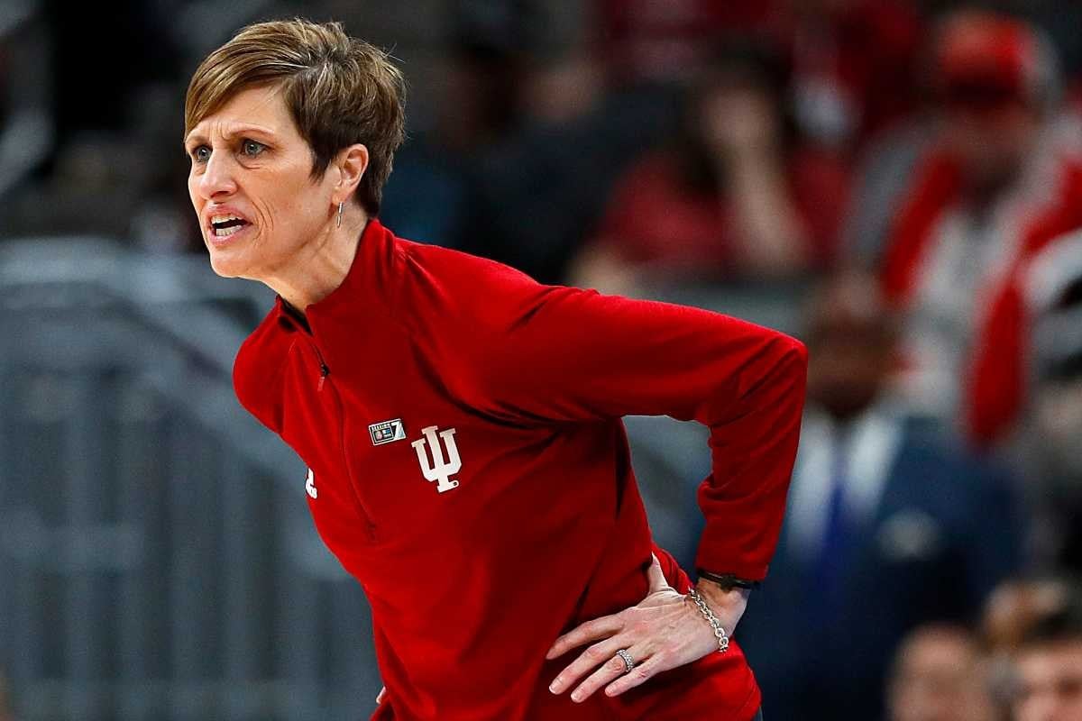 Indiana Hoosiers coach Teri Moren