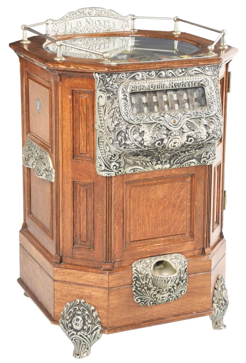 Rare Antique Roulette Slot Machine Sells for 248,000