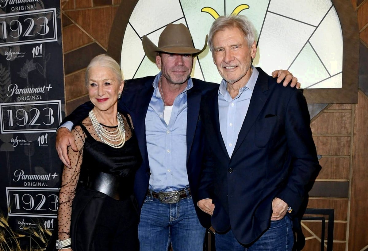 Helen Mirren, Taylor Sheridan, Harrison Ford attend 1923 premiere at Wynn