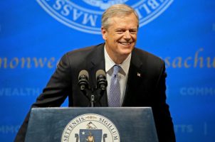 Massachusetts Charlie Baker NCAA sports betting