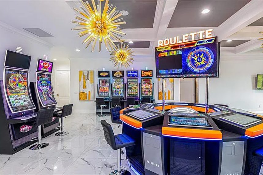 Florida Residence Featuring Private Casino Hits Market for Nearly 6M