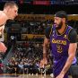 Lakers Anthony Davis foot injury Nuggets