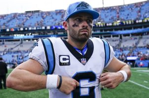 Carolina Panthers cut release quarterback Baker Mayfield 49ers