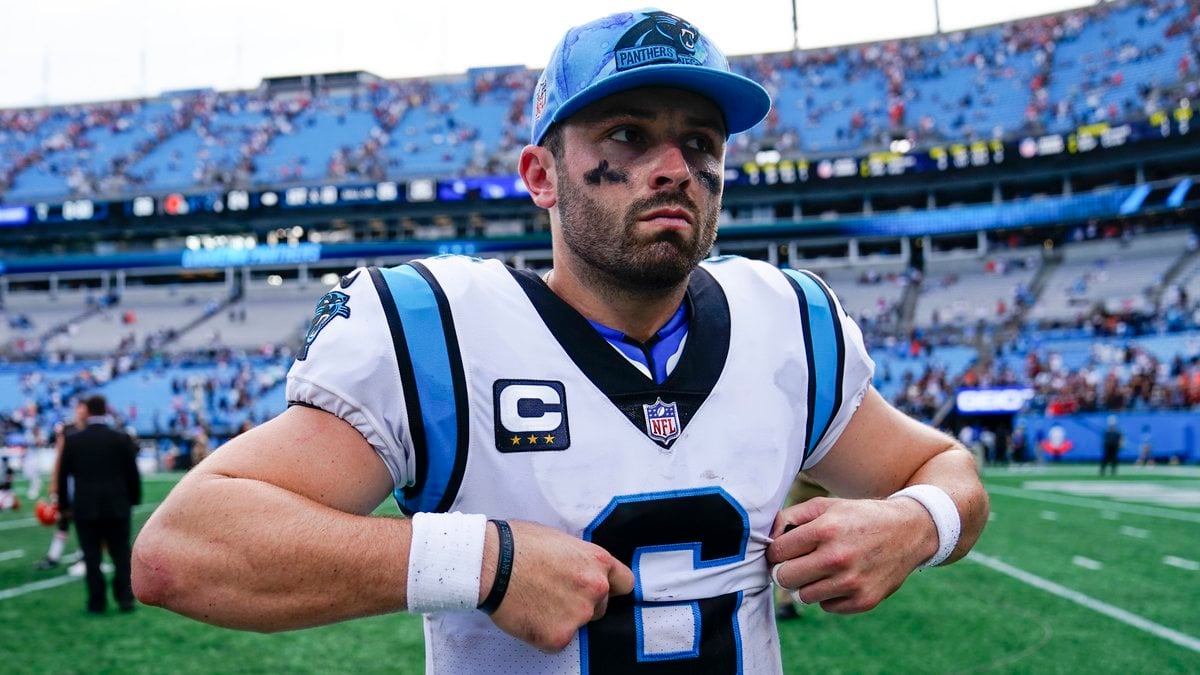 Carolina Panthers cut release quarterback Baker Mayfield 49ers