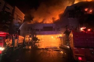 Cambodia casino fire